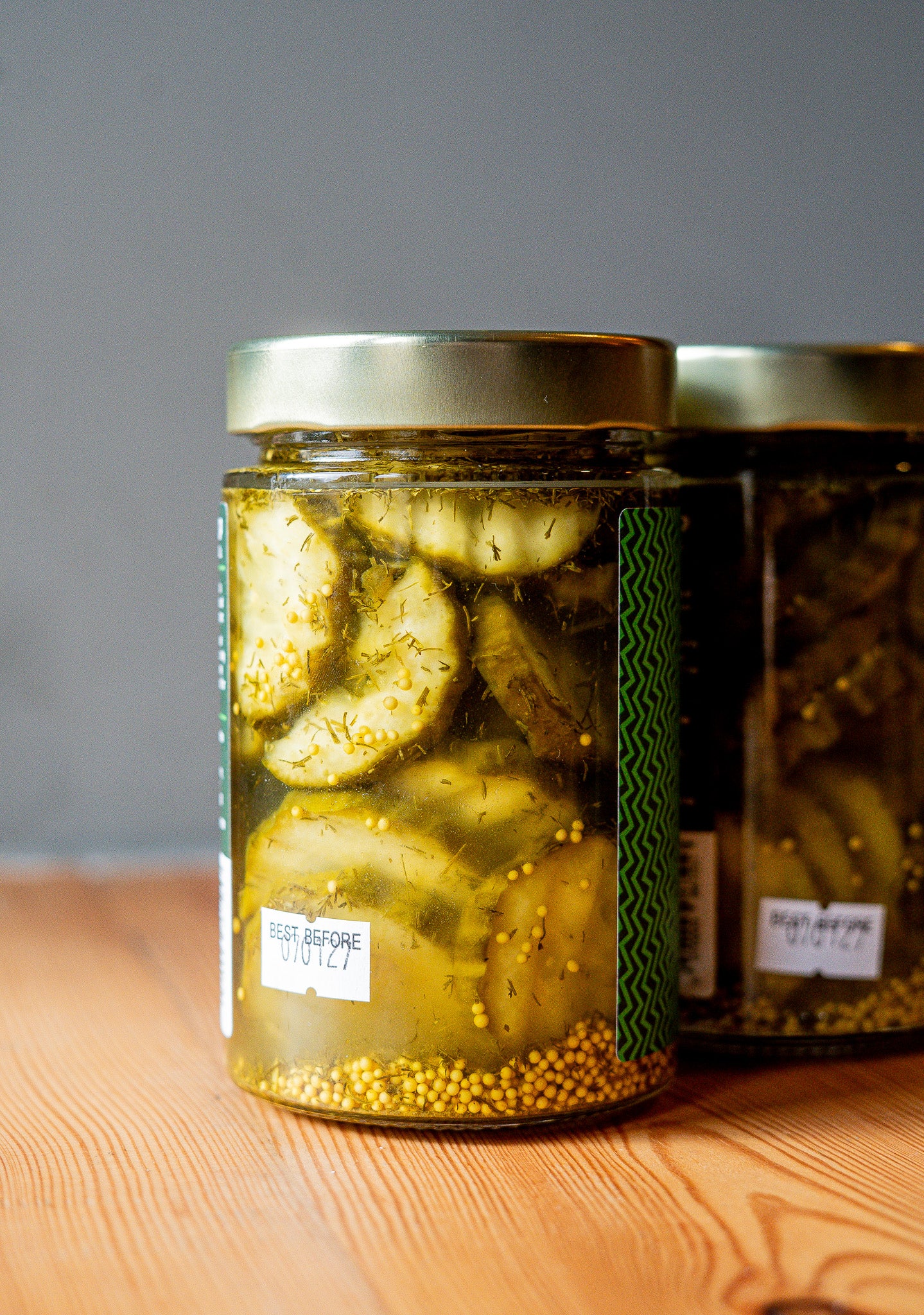 Organic Burger Pickles - Dill & Garlic