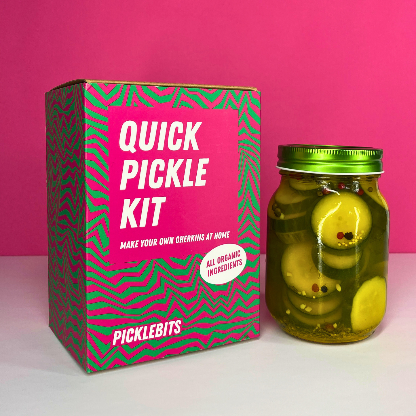 QUICK PICKLE KIT - Make your own gherkin style pickles at home